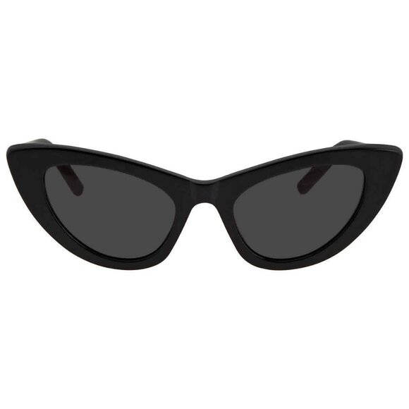 Ladies Saint Laurent Cat Eye Grey Sunglasses - Picture 3 of 4